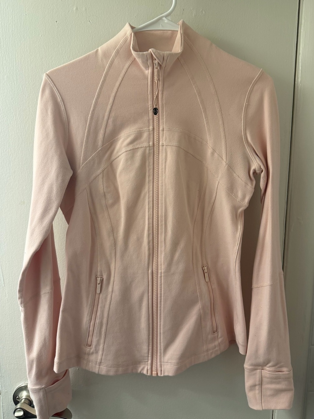 Lululemon Light Pink Zip-Up Define Jacket